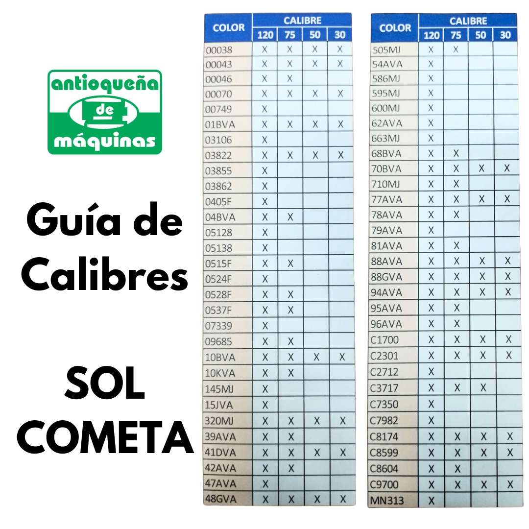 Hilo Sol Cometa 120 5.000 Yardas
