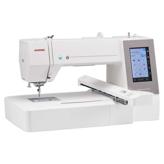 Bordadora Janome MC550E Incluye 4 bastidores