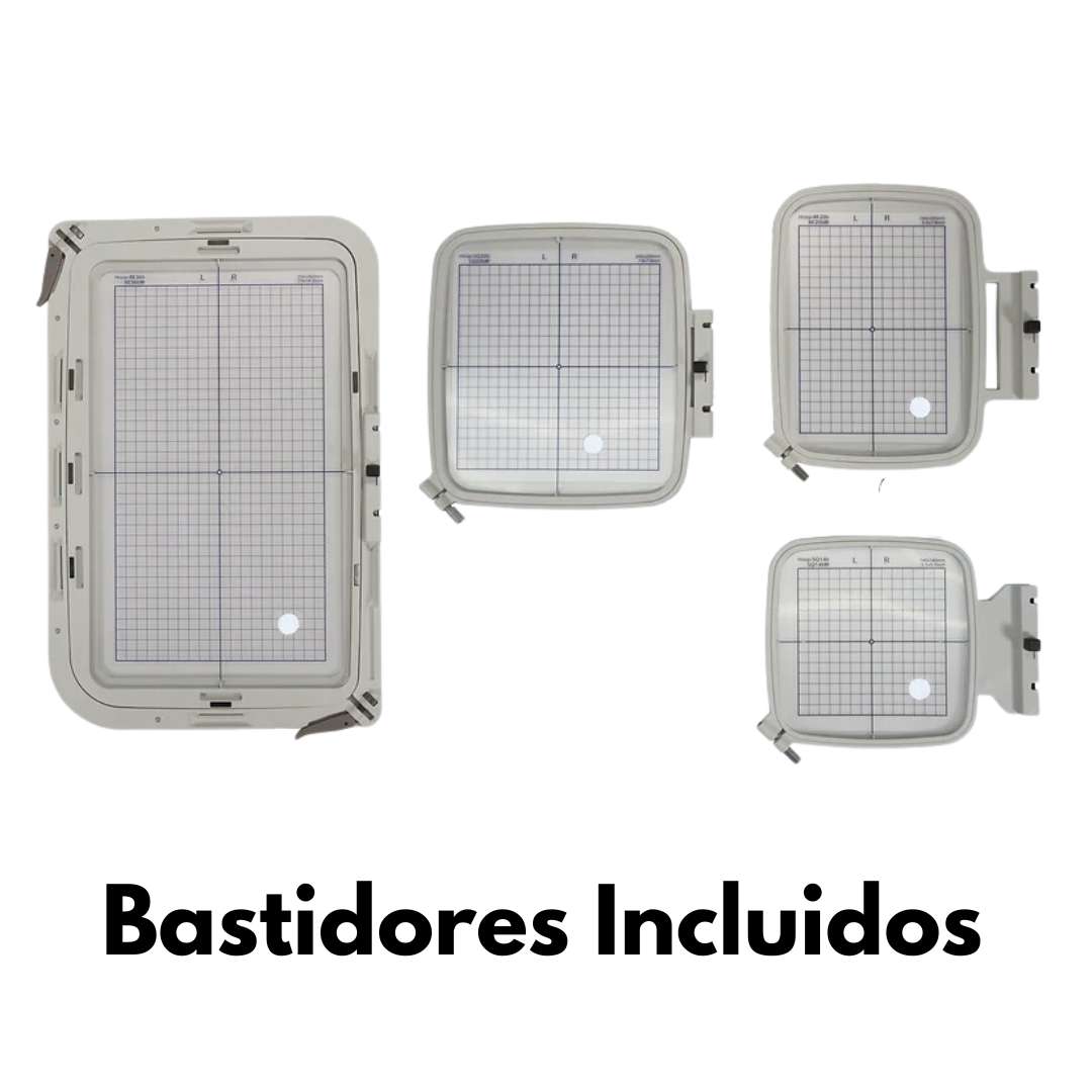 Bordadora Janome MC550E Incluye 4 bastidores