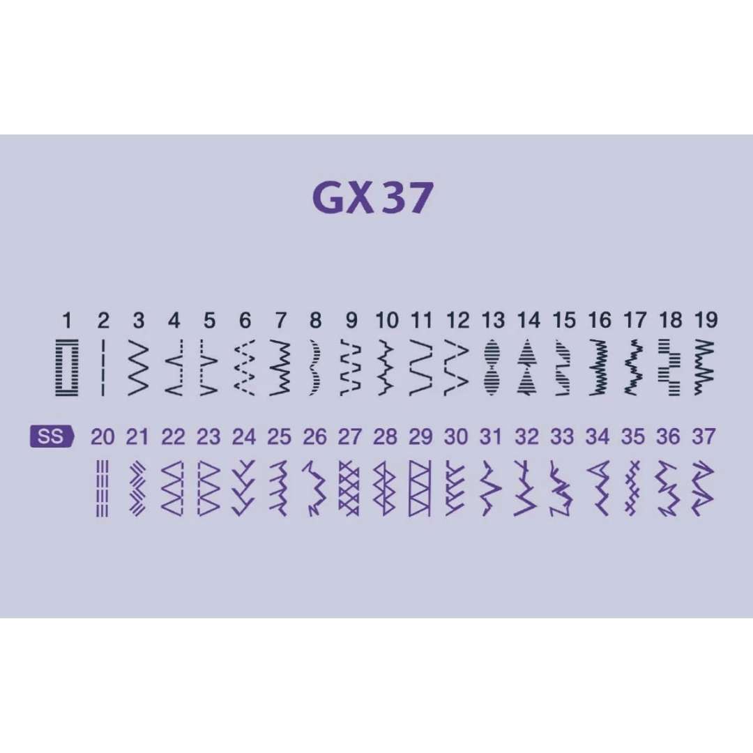 Zigzadora Familiar Brother GX37