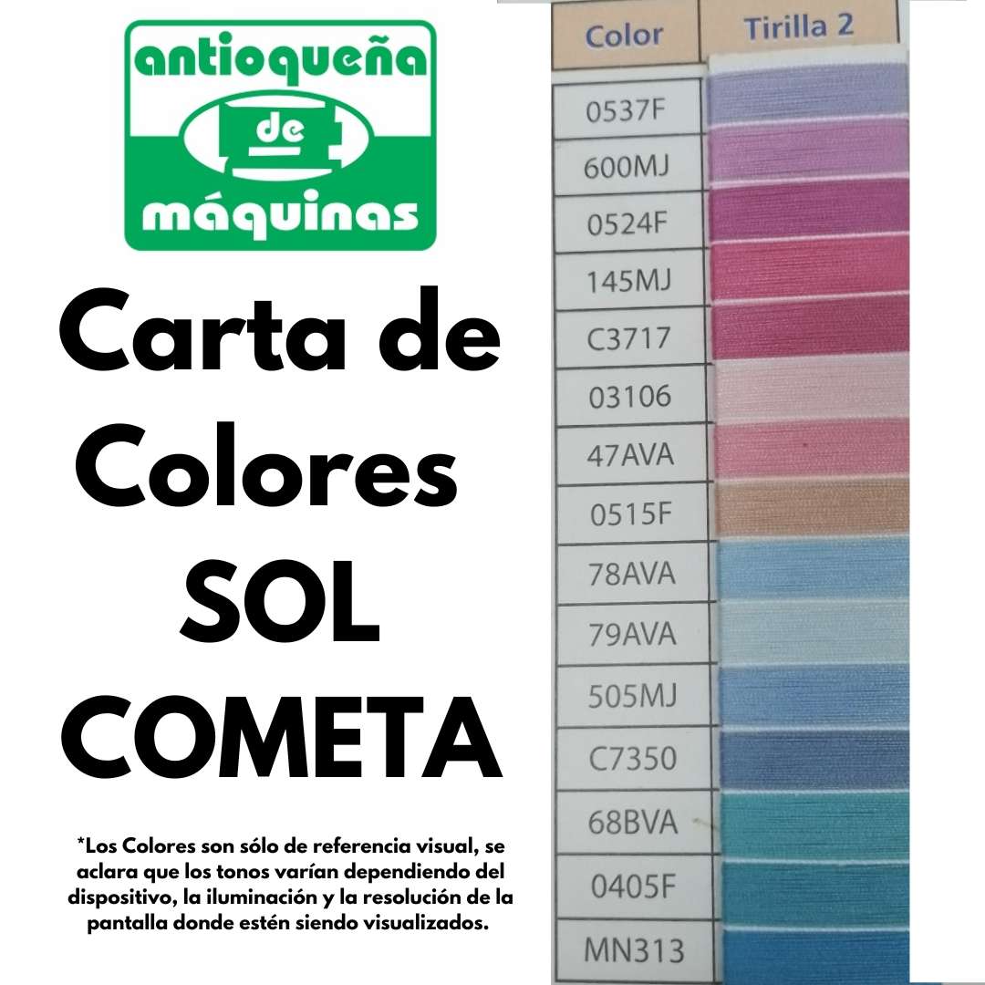 Hilo Sol Cometa 120 5.000 Yardas