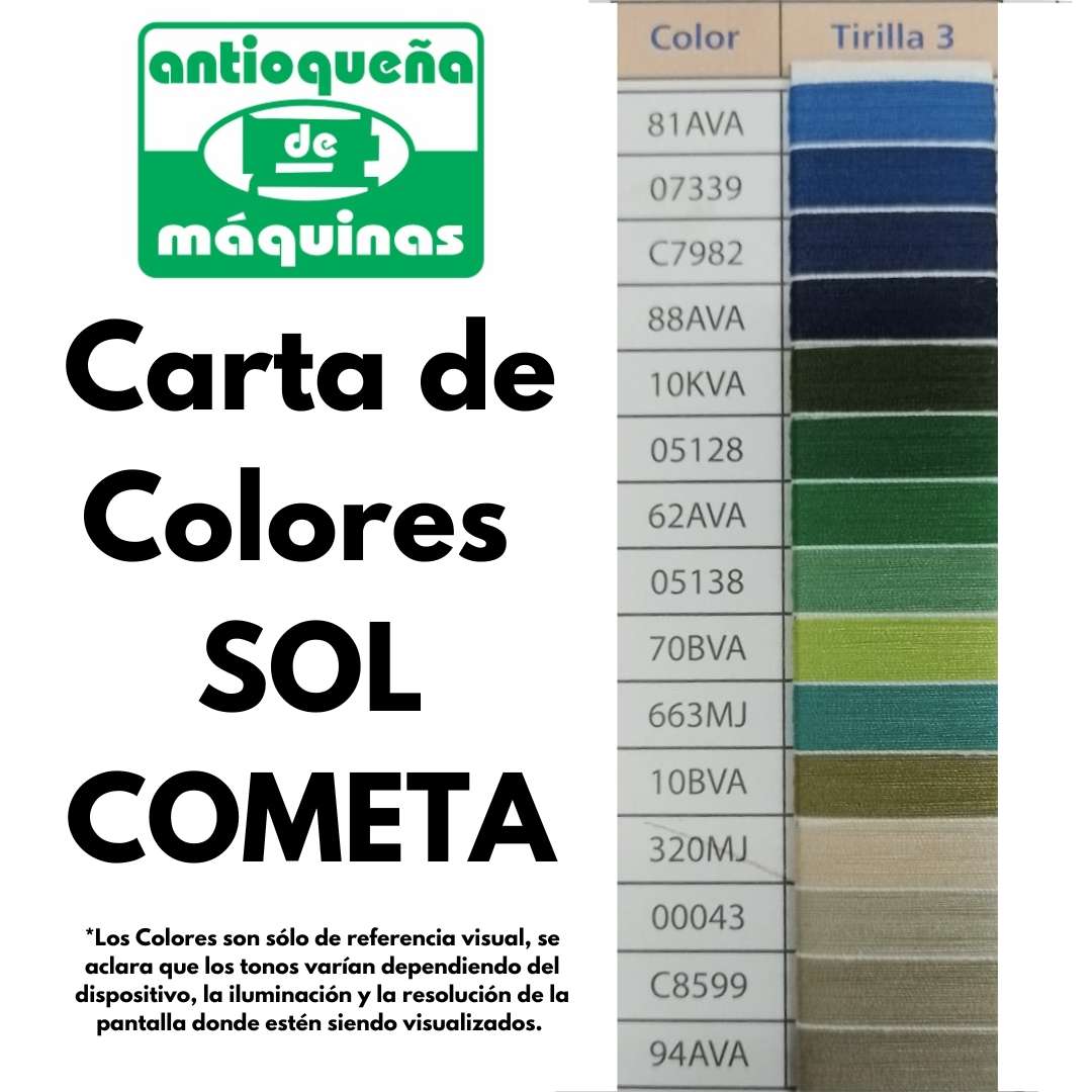 Hilo Sol Cometa 120 5.000 Yardas