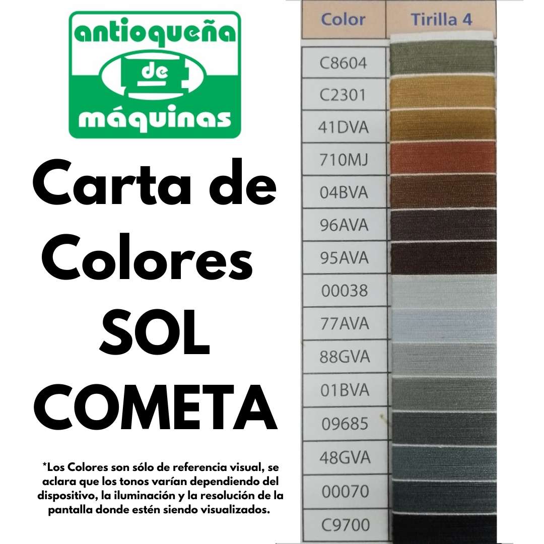 Hilo Sol Cometa 120 5.000 Yardas