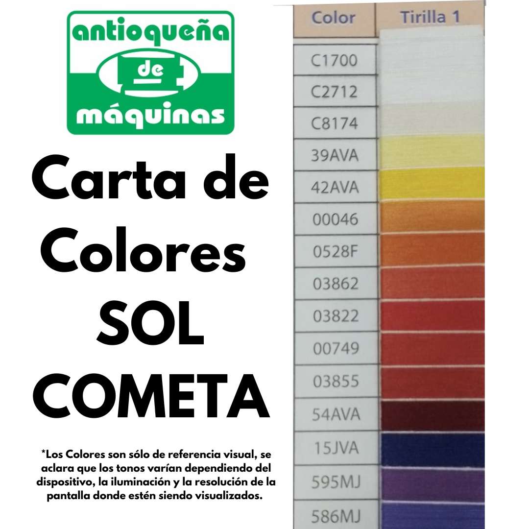 Hilo Sol Cometa 120 5.000 Yardas