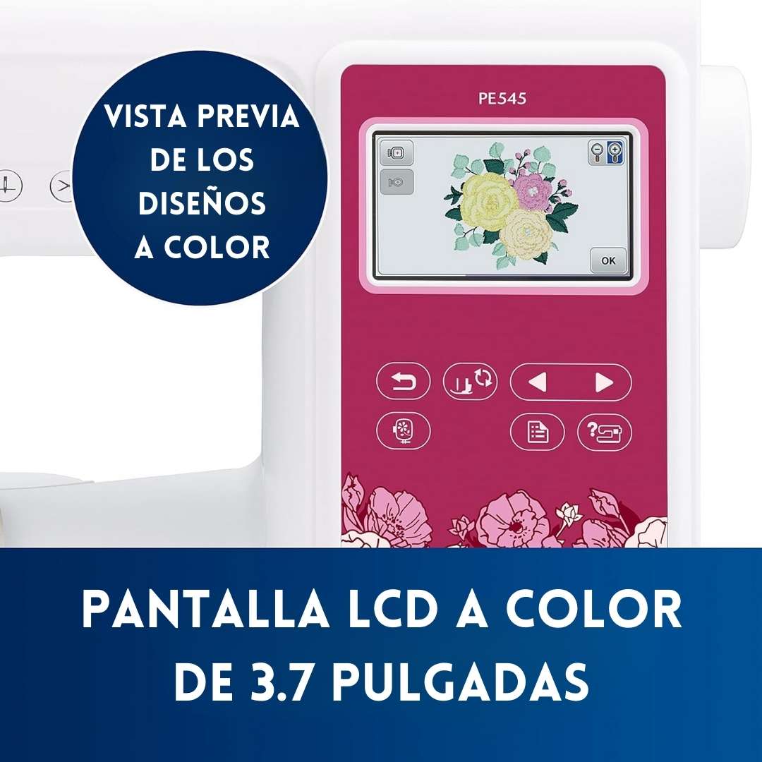 Bordadora Familiar Brother PE545