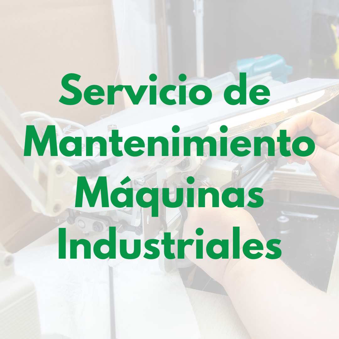 Mantenimiento de Máquina de Coser Industrial