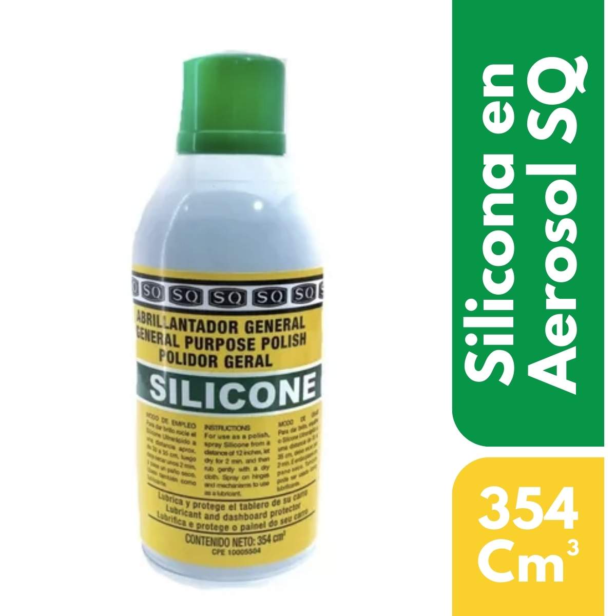 Silicona SQ en Aerosol